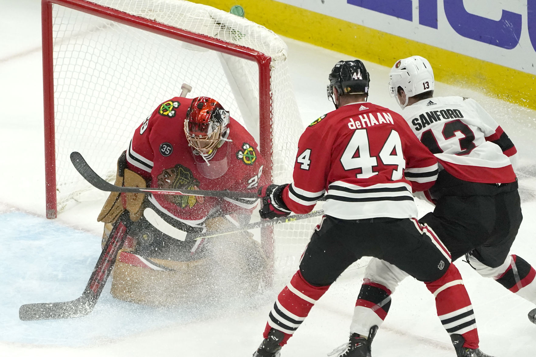 Senators Blackhawks Hockey